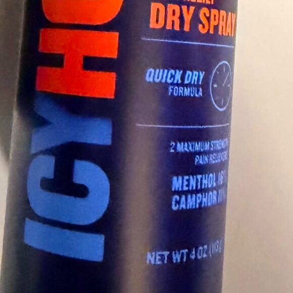 Pain Relief BUNDLE - 1 Icy Hot Spray & 2 Kinesiology Tape Rolls - BRAND NEW - Picture 5 of 14